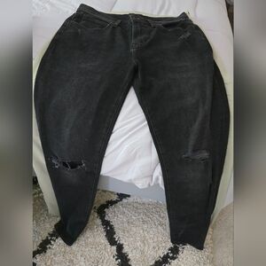 Hudson Jeans Black Slim Fit Men's Jeans